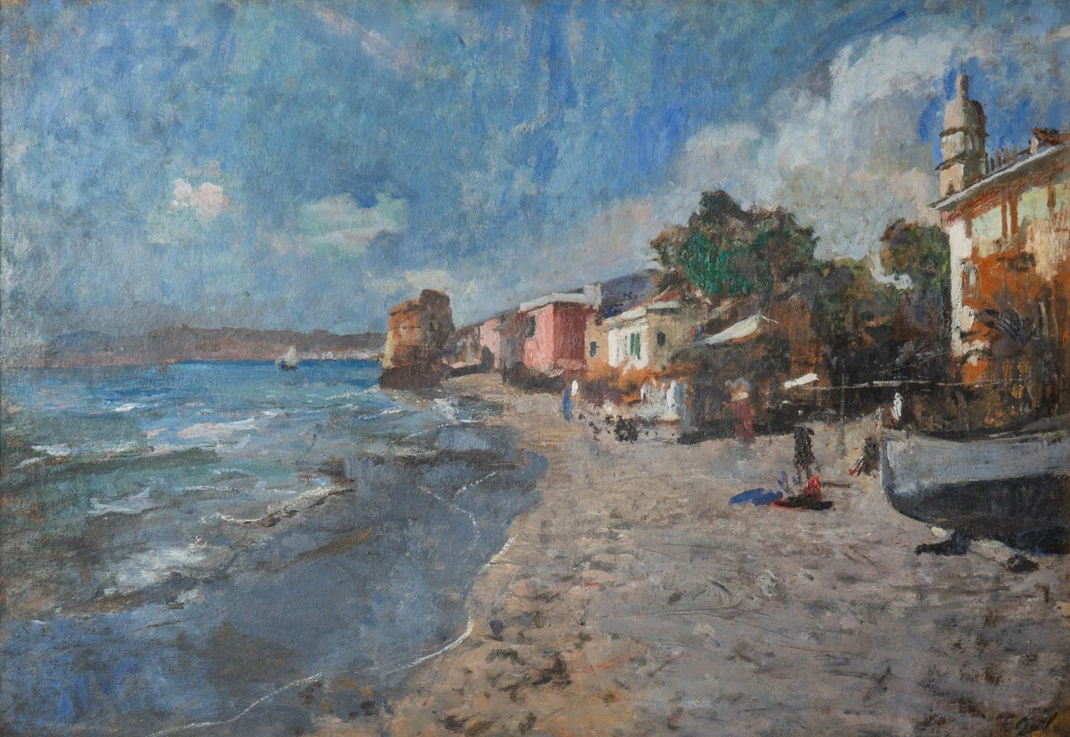 La spiaggia ad Alassio